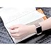 AdMaster Apple Watch Band 38mm 42mm Stainless Steel Metal Replacement Wristband Milanese Sport Strap and Apple Watch Screen Protector for Apple Watch Series 3, Series 2, Series 1