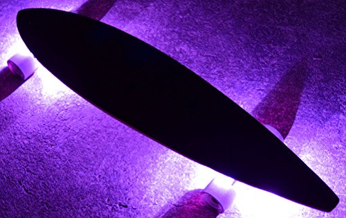 GlowCity UnderGlow Light Up LED Lights For Longboards,Skateboards and Scooters (Purple)