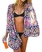 Yonala Summer Womens Beach Wear Cover up Swimwear Beachwear Bikini, Purple,One size