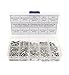 HVAZI Metric M2.5 Stainless Steel knurled Socket Head Cap Screws Kit;Screws Lengths from 4mm to 20mm;with Hex Nuts/Nylon Lock Nuts/Flat Washers