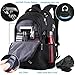 17.3 inch Laptop Backpack with Rain Cover Airbag Shockproof Water Resistant Travel Bag Work School College Backpacks for men and women,Black Business Backpack fit 15.6 17.3 laptops by Outjoy