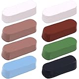 Swpeet 8Pcs Polishing Compound Kit, Including 2Pcs White Diamond, 1Pcs Red Rouge, 1Pcs Black Emery, 2Pcs Brown Tripoli, All P