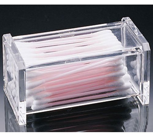 Cotton Swab Box in Acrylic