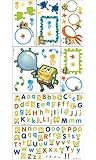 Blue Mountain Wallcoverings 31720520 Nickelodeon SpongeBob Self-Stick Photo Frame Decor Kit