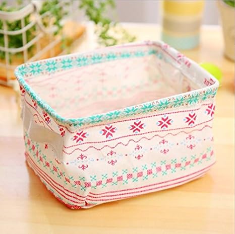 Enlegend Faltbare Desktop Aufbewahrung Mülleimer Closet Spielzeug Box