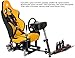 Openwheeler GEN2 Racing Wheel Stand Cockpit Yellow on Black | Fits All Logitech G29 | G920 | All Thrustmaster | All Fanatec Wheelsthumb 2