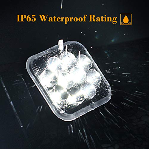 FAISHILAN 40W Led Security Light, 4000LM Motion Sensor Light Outdoor, IP65 Waterproof, 6000K Flood Light, Dual Head Security Spotlight for Entryways, Yard and Garage - Thumbnail 5