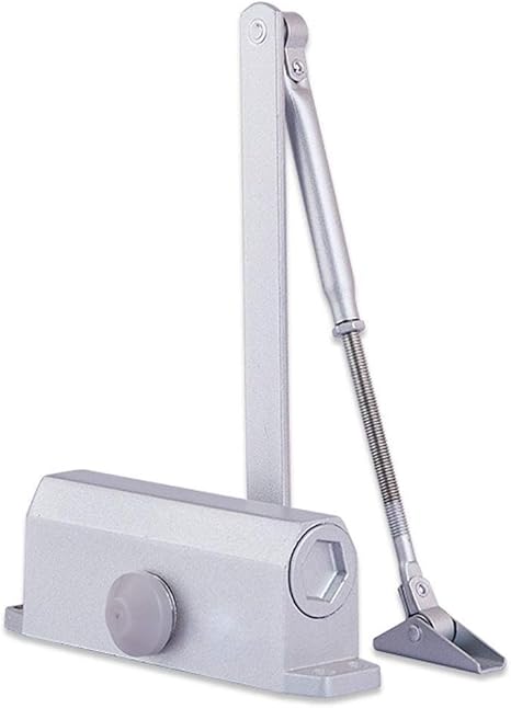 Cierrapuertas de almacenamiento intermedio, regulador hidráulico