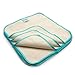 Bumkins Reusable Flannel Baby Wipes, 12 Count, Natural primary