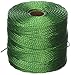 The Beadsmith S-Lon Bead Cord – .5 mm Twisted Nylon Cord for Stringing, 4 Spools, Green Color, TEX210, 77 Yards per Spool