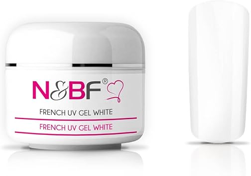 Nbf Gel French Uv Blanc Classiquede Couleur Blanche Gel