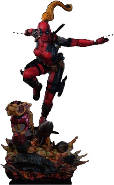 Amazon 予約受け マーベル デッドプード Lady Pool フィギュア ガレージキット 海外iks 品 樹脂製 １ 4 スタチュー フィギュア ドール 通販