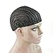 CiCi Collection Cornrows Cap For Easier Sew In Braided Wig Caps Crotchet Black Color Spider Braiding 1Pc