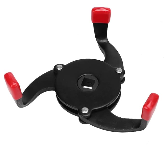 53108mm High Hardness Steel Oil Filter Spanner, Universal Adjustable 3