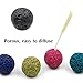 MUSTUS Multi-colored Lava Stone Rock Beads for Aromatherapy Essential Oil Diffuser Necklace