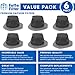 Fette Filter - Dust Cup Filter Compatible with Shark Cordless Pet Perfect Lithium-Ion Handheld Vacuums Models LV800 LV801 LV801C Compare to Part # XDCF800. (Pack of 6)