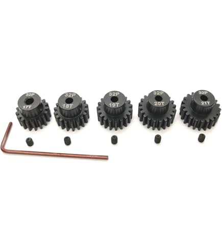 Amazon.com: Traxxas 3949X 19-Tooth Hardened Steel Pinion