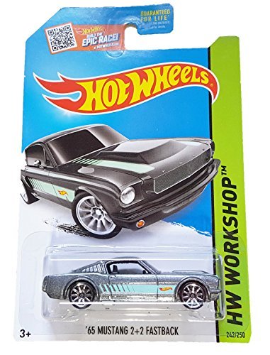 Hot Wheels, 2015 HW Workshop, '65 Mustang 2+2 Fastback [Gray] #242/250
