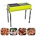 Camp Solutions Barbecue Grill Portable Charcoal Grill Perfect Foldable Premium BBQ Grill for Outdoor Campers Barbecue Lovers Travel Park Beach Wild