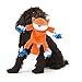 Petfactors Plush Dog Toy, Fox Pattern Stuffingless Dog Rope Toy with 2 Squeakers for Small Medium Dog Pets