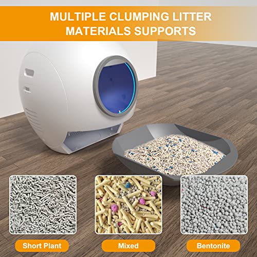 Hillpig SelfCleaning Cat Litter Box Extra Large Automatic Cat Litter