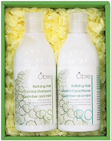 Oilia Refining Hair Control Cucumber &amp; Camellia oil Shampoo and Conditioner Set