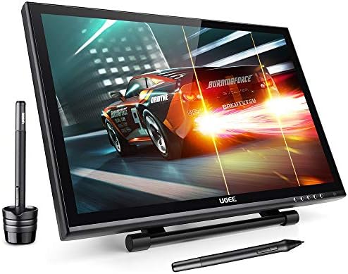 Ugee 19" Graphics Drawing Pen Tablet Monitor with Screen Protector and Pergear Clean Kit