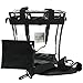 V2 UPGRADED - Deluxe Clear Tote Bag, 12x12x6 - NFL, PGA, and NASCAR Stadium Approved - Super-Duty Water Resistant Plastic w/ Improved Zippers - Easy to Clean Zippered Bag - Extra Accessories Included
