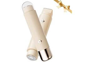 Anwezen 2025 New Bikini Trimmer for Women, 2-in-1 Womens Electric Razor, Dual Head Shaver (Beige)