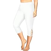 Holipick Plus Size Swim Pants for Women Swim Capris High Waisted Swim Leggings UPF 50+ Long Swim Shorts