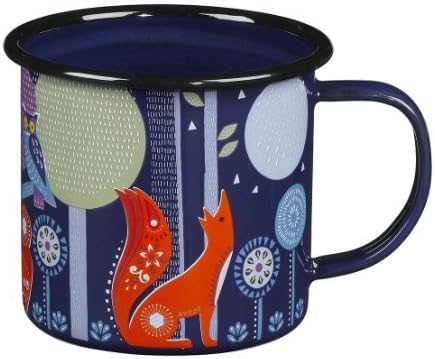 Wild &amp; Wolf Folklore Enamel Mug