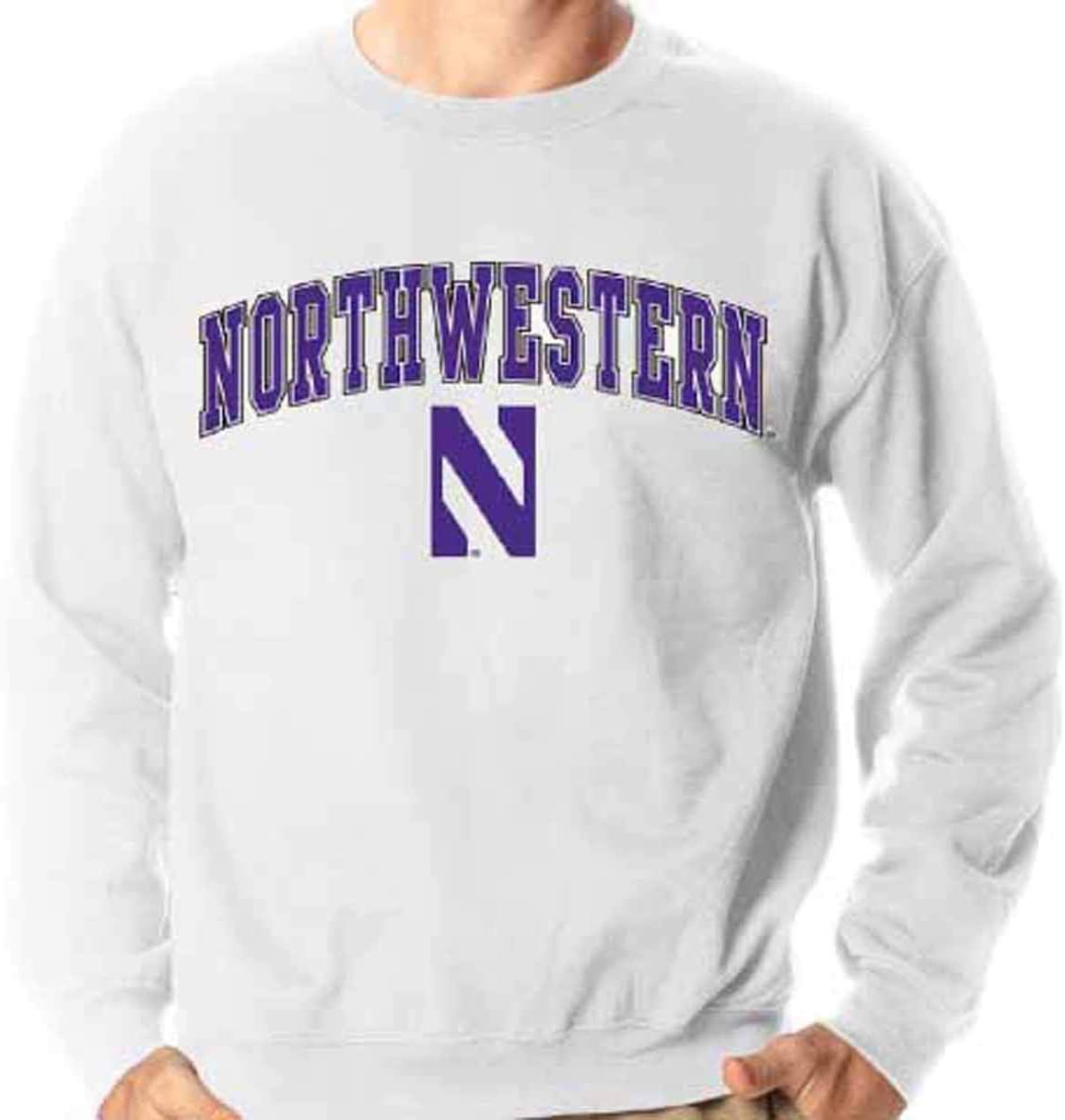 Campus Colors NCAA Adult Arch & Logo Gameday Crewneck Sweatshirt