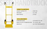 Stanley General Purpose Hand Truck 200KG SXWTD-HT522 Yellow view 3