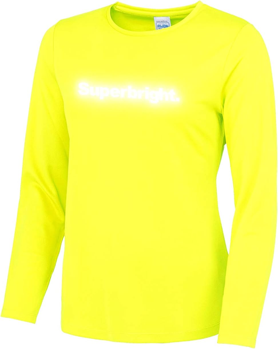 high vis long sleeve running top