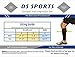 Graduated Calf Compression Shin Sleeves: (1 Pair) Footless Leg Guard and Athletic Running Sleeve for Recovery and Shin Splint Support