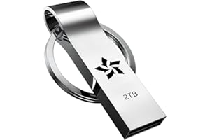 APRILSTAR 2TB USB Flash Drive, High Speed USB Thumb Drive Flash Memory Stick, Portable Waterproof Large Data Storage 2000GB USB Pen Drive Jump Drive Storage with Keychain