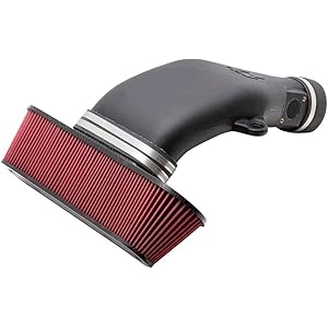 K&N Performance Air Intake Kit 63-3074 with Lifetime Red Oiled Filter for 2010-