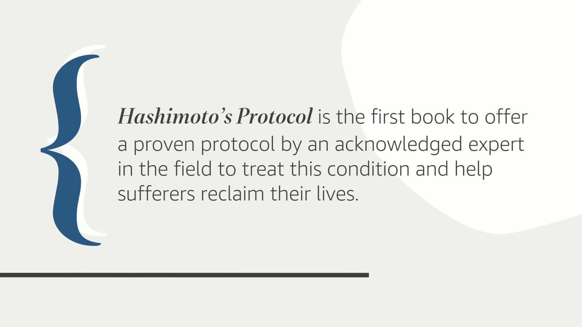 Hashimoto's Protocol: A 90-Day Plan for Reversing Thyroid Symptoms and Getting Your Life Back