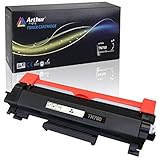 Arthur Imaging WITH CHIP Compatible Toner Cartridge Replacement for Brother TN760 TN 760 TN730 to use with HL-L2350DW HL-L2395DW HL-L2390DW HL-L2370DW MFC-L2750DW MFC-L2710DW DCP-L2550DW (Black 1Pack)