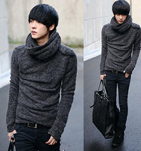 日本製】 メンズ 新作 Dolceu0026Gabbana 直営店 ニット ハイネック 白/黒 