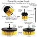 Drill Brush Attachment Set - Drill Brush Power Scrubber 10 Piece, Scrub Pads & Sponge, Extend Long Attachment, Cleaning Brushes for Shower, Bathroom, Carpet, Grout, Tiles, Sinks, Car
