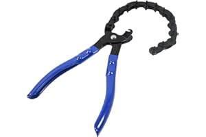 SMOTIVEPRO Exhaust Pipe Cutter Tailpipe Cutter 3/4 inch to 3 inch (19-76mm) Chain Muffler Pipe Cutter for Quiet Cutting, 14blades, Suitable for On and Off Vehicle Use