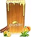 Color Free Natural Honey Sticks Gift Box Variety Pack 100 Count (25 ea. Flavor Lemon, Mint, Orange & Cinnamon) Pursito Brand Honeystix