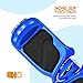 CHO Electric Self Balancing Dual Motors Scooter Hoverboard with Built-in Speaker and LED Lights - UL2272 Certified (4.5 Inch Wheels (No Speaker) Blue)