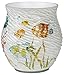 Creative Bath Products Inc Creative Bath RBF54MULT Rainbow Fish Resin Waste Basket, Multi-Color, 9.5