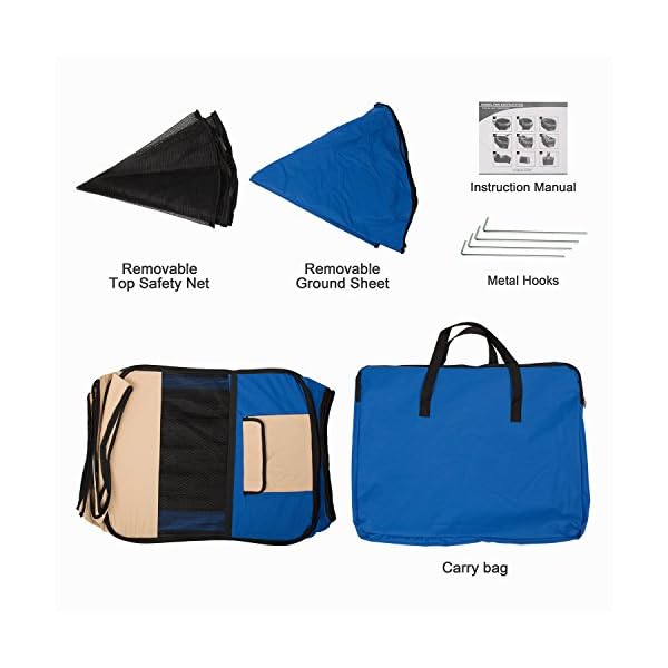 BIGWING Style Box per Cani Recinzione per Cuccioli Grande recinto per Animali da Usare all'Interno e all'Esterno- Facile… Marca: BIGWING Style BIGWING Style Box per Cani Recinzione per Cuccioli Grande recinto per Animali da Usare all'Interno e all'Esterno- Facile…