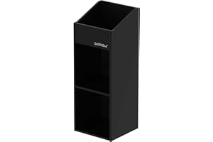 Glorious Record Rack 330 in Black