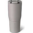 BrüMate Nav 25oz 100% Leak Proof Insulated Travel Tumbler with Magnetic BevLock™ Lid - Double Wall Cup-Holder Friendly Stainless Steel Mug (Mocha)
