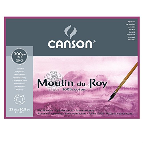 Moulin Du Roy Block 140Lb Hot Press 9X12