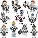 Tiolo Avengers Endgame Super Heroes Minifigures Building Blocks Toys with Accessories Infinity War for Kids Set 10Pcs